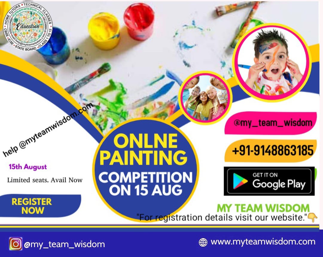 Online painting competition 2021 image